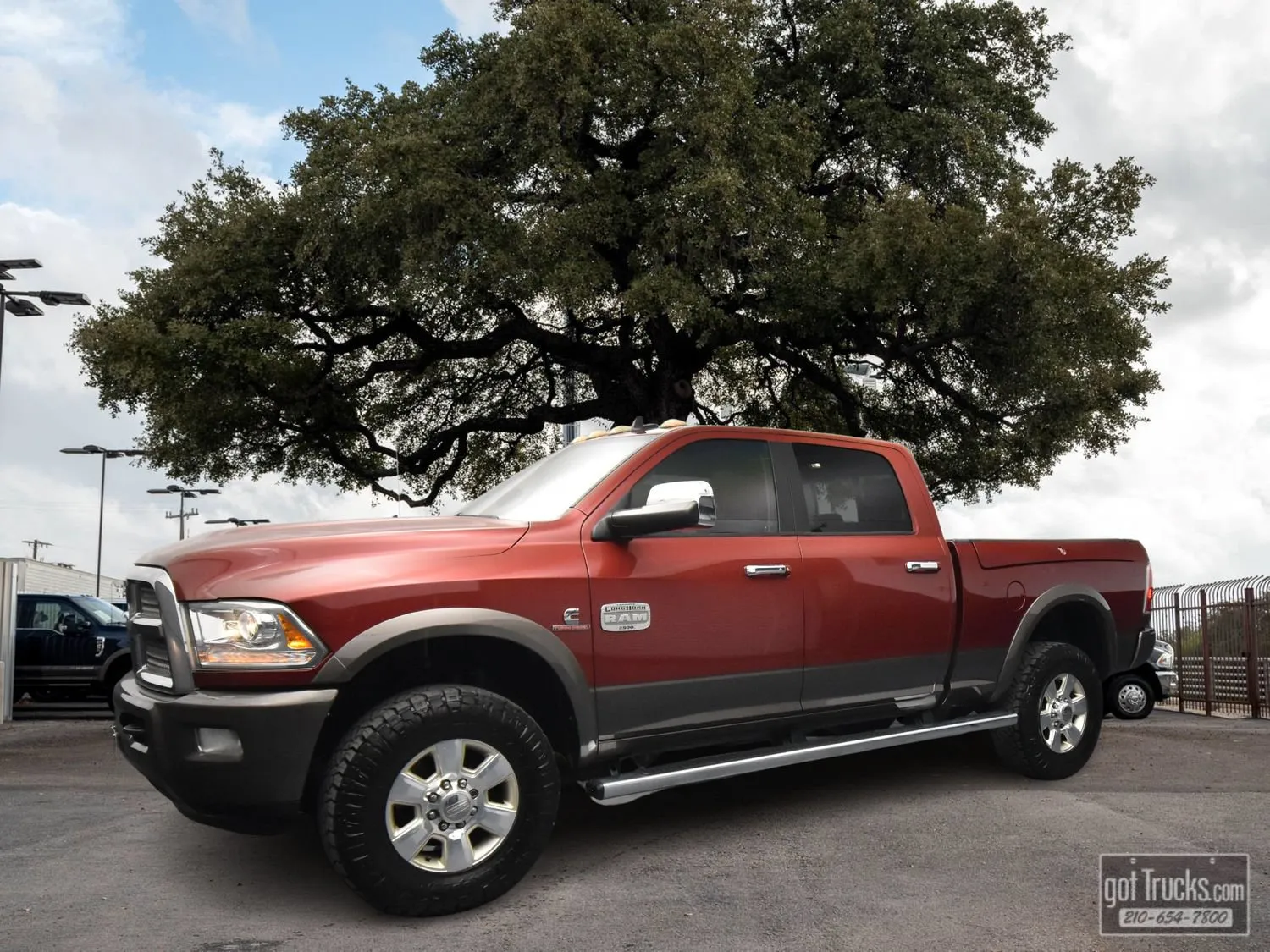 Red 2015 Ram 2500 Longhorn for sale in San Antonio, TX