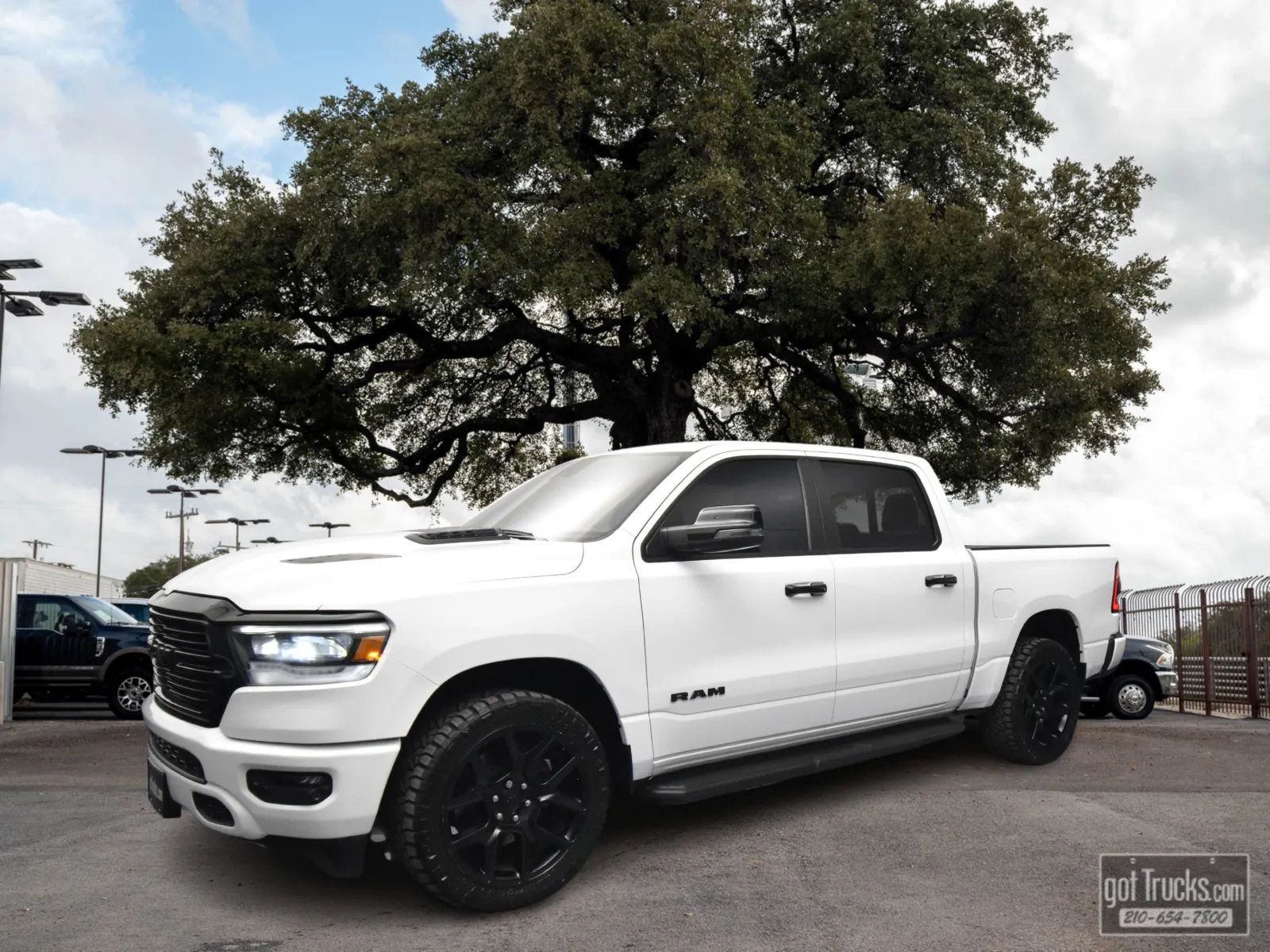 White 2023 Ram 1500 Laramie for sale in San Antonio, TX