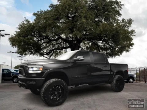 Black 2019 Ram 1500 Rebel for sale in San Antonio, TX