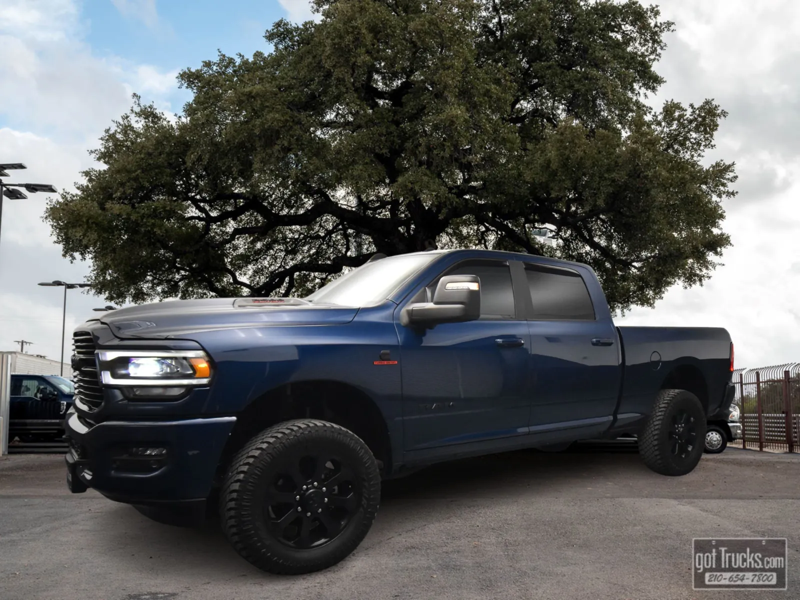 Blue 2023 Ram 2500 Laramie for sale in San Antonio, TX