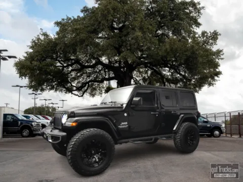 Black 2018 Jeep Wrangler Unlimited Sahara for sale in San Antonio, TX