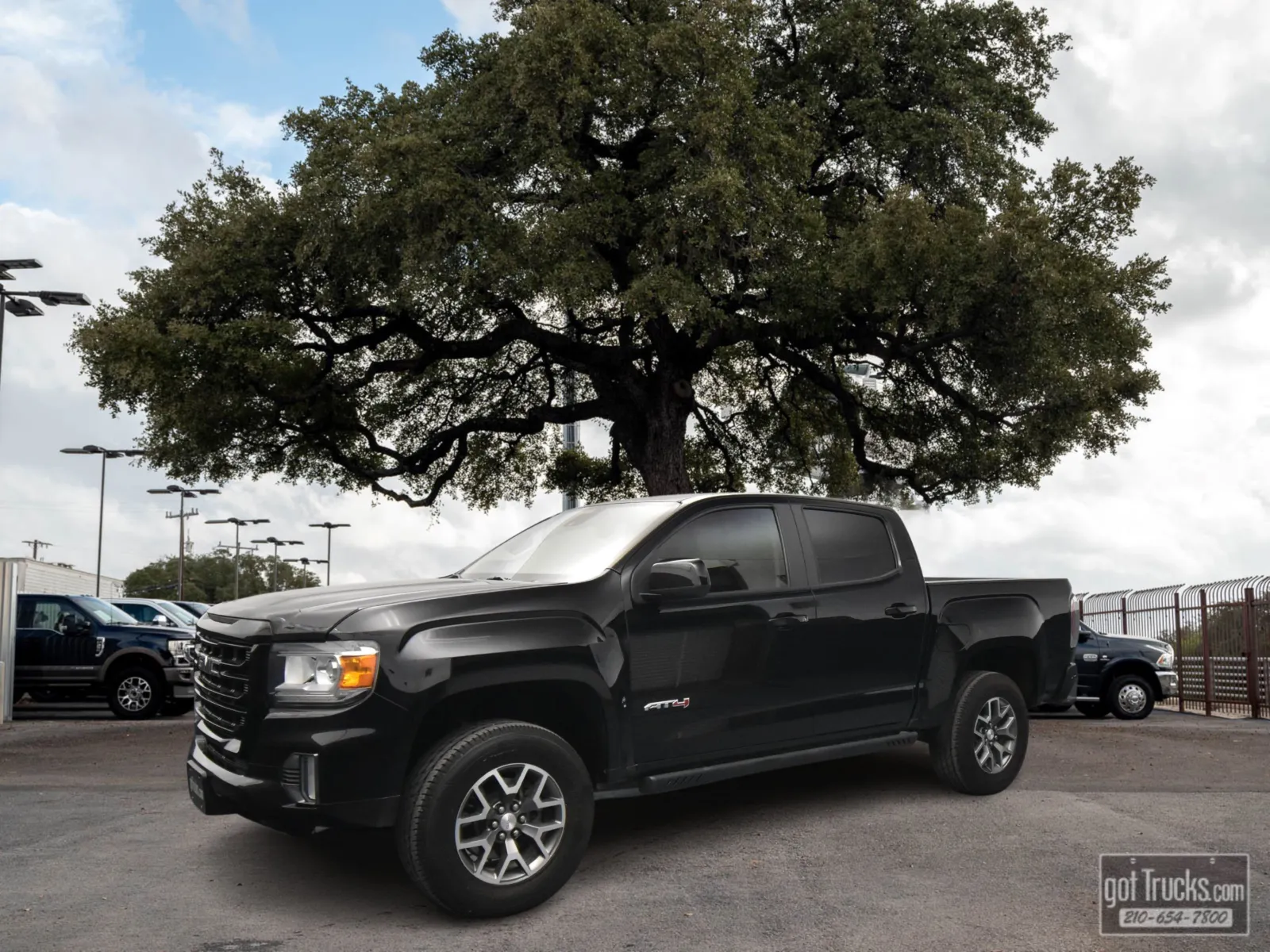 Black 2022 GMC Canyon 4WD AT4 w/Cloth for sale in San Antonio, TX