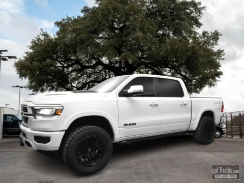 White 2020 Ram 1500 Laramie for sale in San Antonio, TX