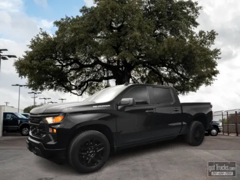 Black 2023 Chevrolet Silverado 1500 Custom for sale in San Antonio, TX