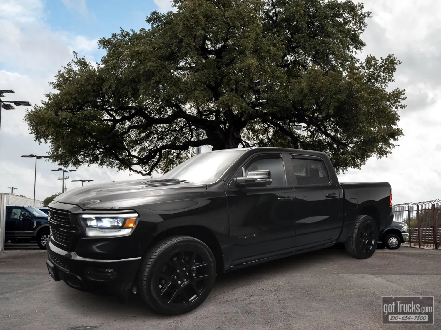 Black 2023 Ram 1500 Laramie for sale in San Antonio, TX