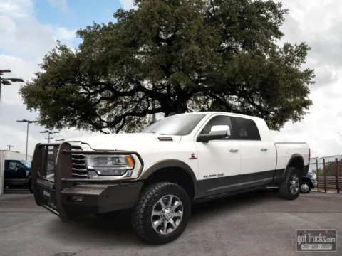 White 2022 Ram 2500 Longhorn for sale in San Antonio, TX