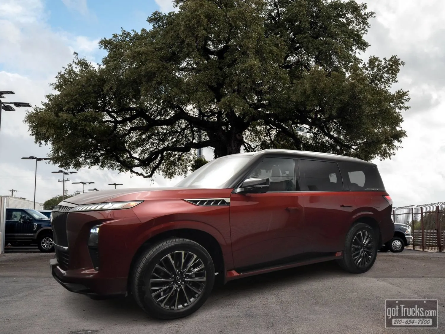Red 2026 INFINITI QX80 AUTOGRAPH for sale in San Antonio, TX