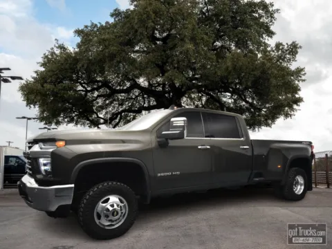 Green 2022 Chevrolet Silverado 3500HD LTZ for sale in San Antonio, TX