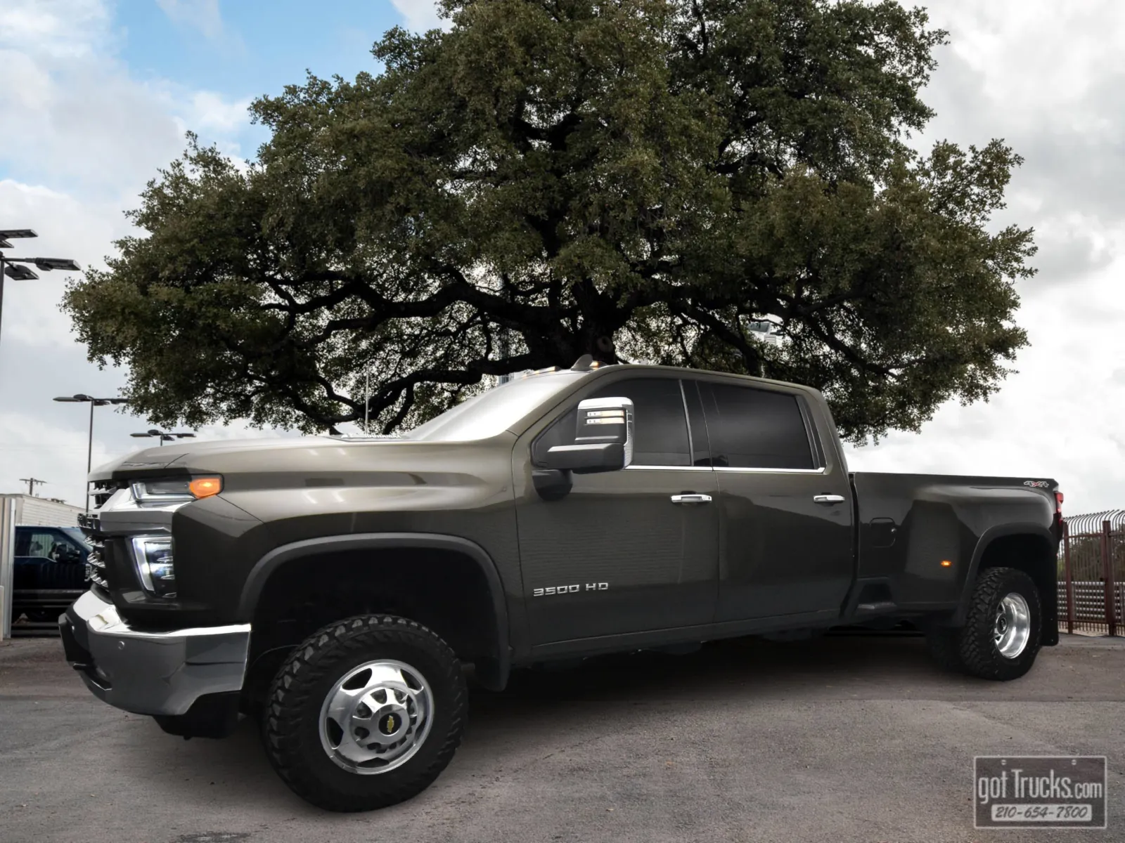 Green 2022 Chevrolet Silverado 3500HD LTZ for sale in San Antonio, TX