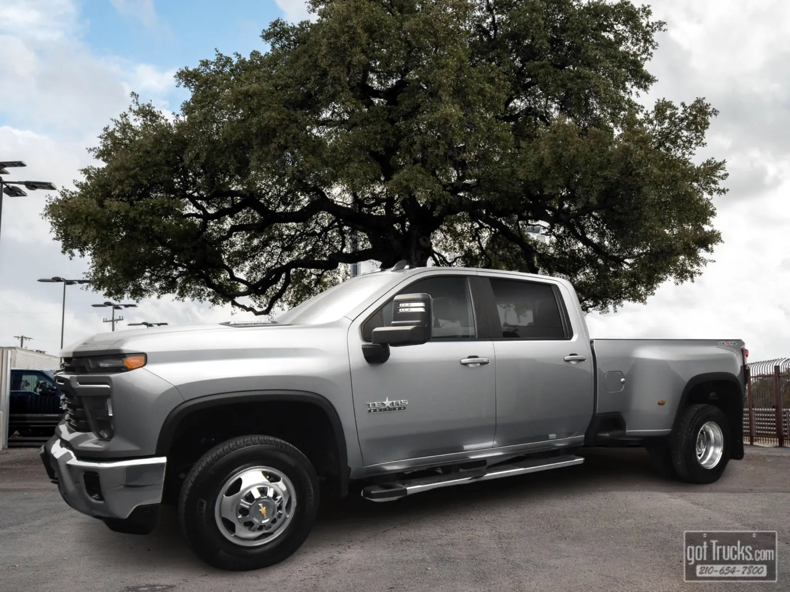 Gray 2024 Chevrolet Silverado 3500HD LT for sale in San Antonio, TX