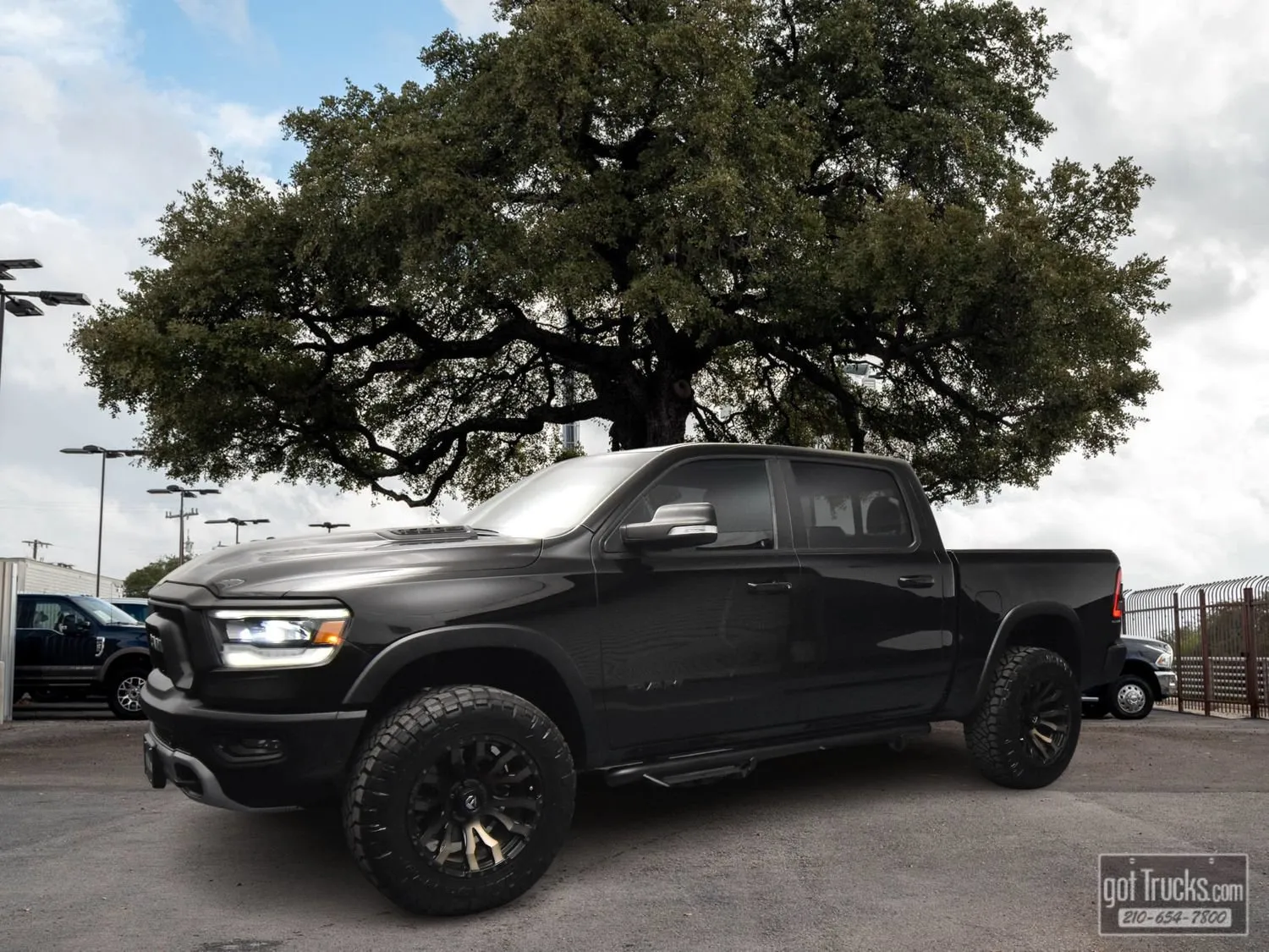 Black 2019 Ram 1500 Rebel for sale in San Antonio, TX