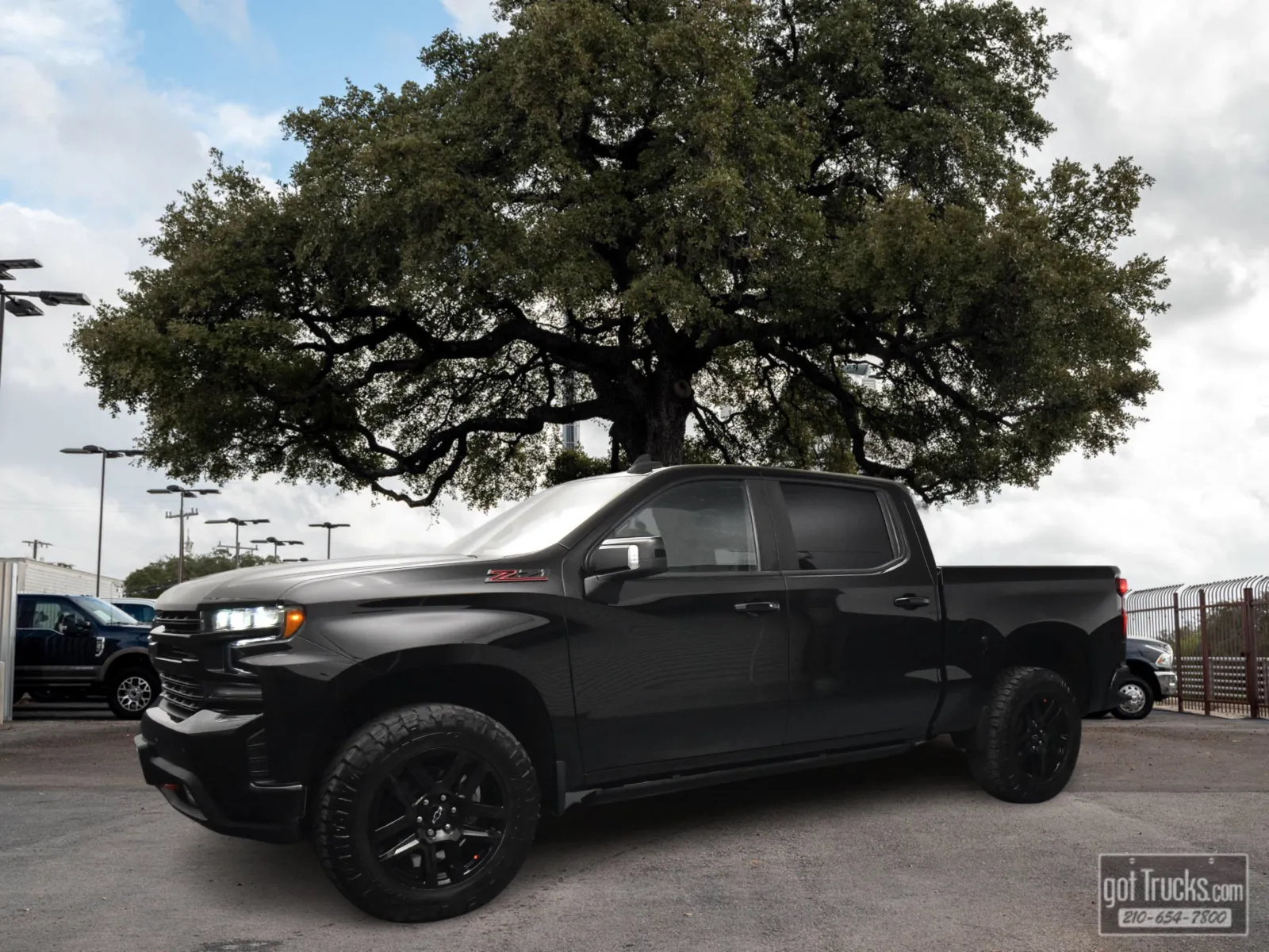 Black 2021 Chevrolet Silverado 1500 LT Trail Boss for sale in San Antonio, TX