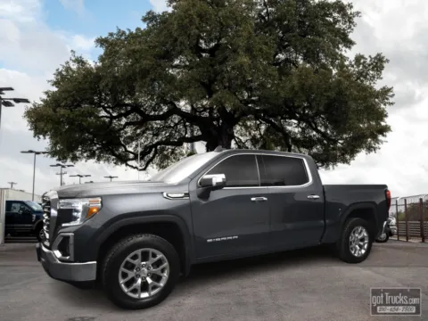 Blue 2021 GMC Sierra 1500 SLT for sale in San Antonio, TX