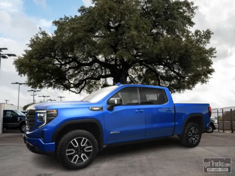 Blue 2022 GMC Sierra 1500 AT4 for sale in San Antonio, TX