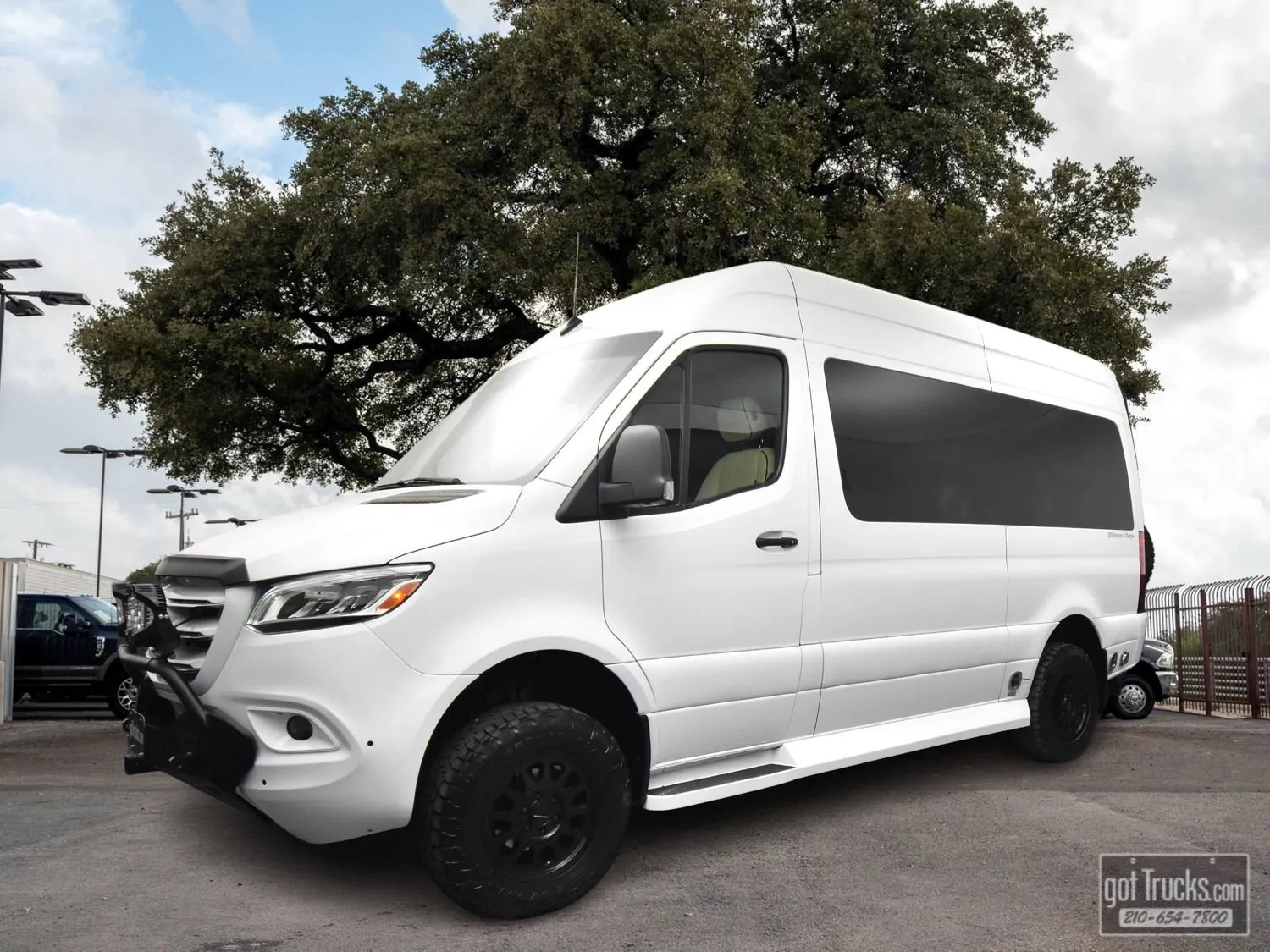White 2021 Mercedes-Benz Sprinter Cargo Van 2500 Standard Roof V6 144 for sale in San Antonio, TX