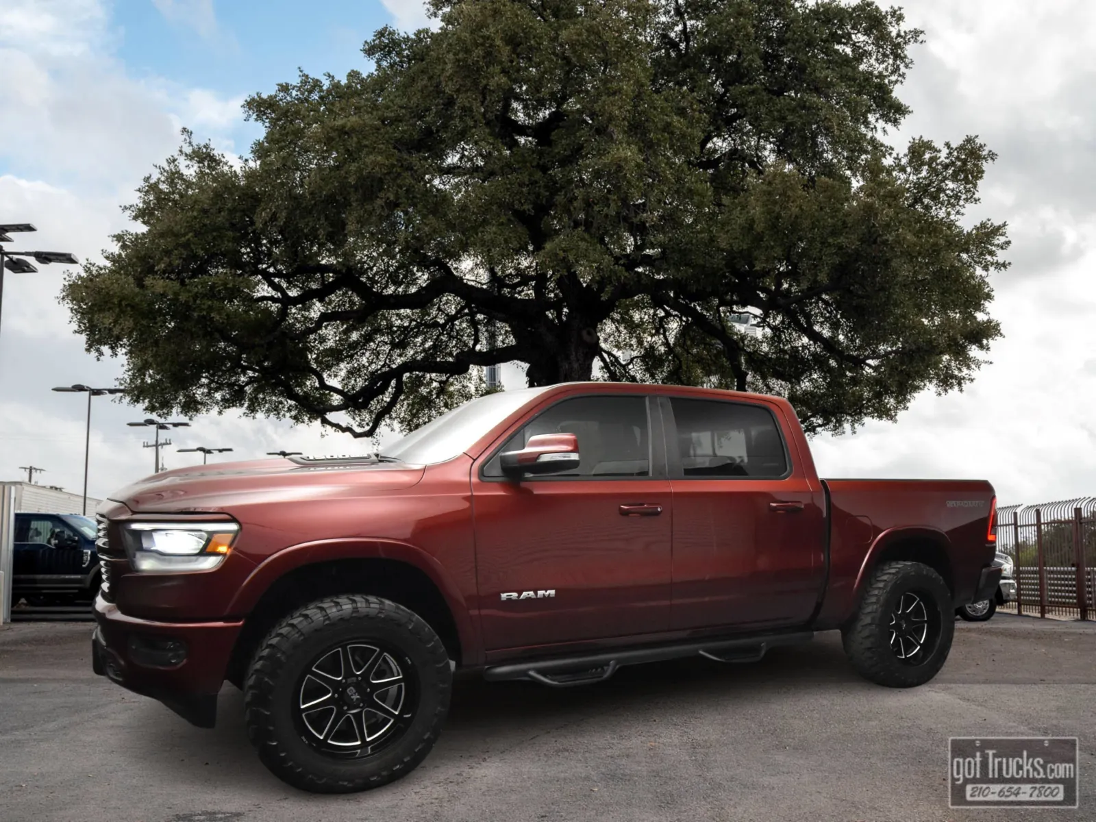 Red 2020 Ram 1500 Laramie for sale in San Antonio, TX