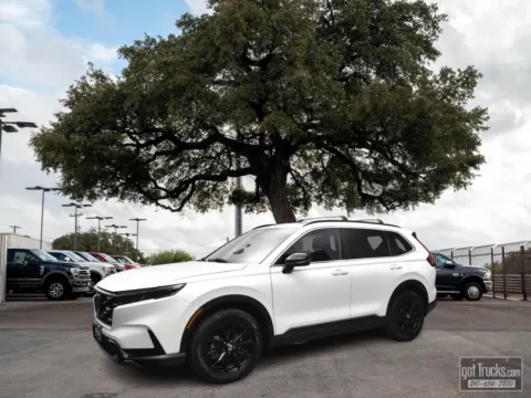 White 2023 Honda CR-V Hybrid Sport for sale in San Antonio, TX