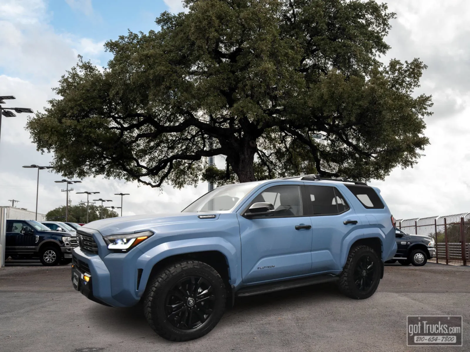 Blue 2026 Toyota 4Runner Hybrid Platinum for sale in San Antonio, TX