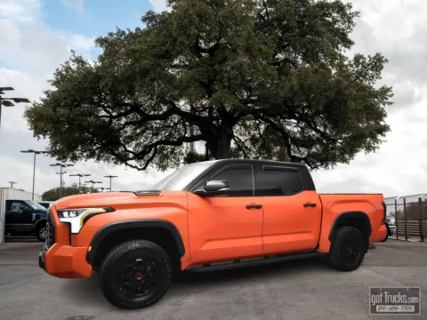 Orange 2022 Toyota Tundra TRD Pro Hybrid for sale in San Antonio, TX