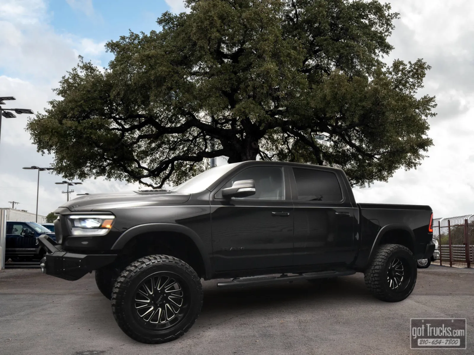 Black 2021 Ram 1500 Rebel for sale in San Antonio, TX