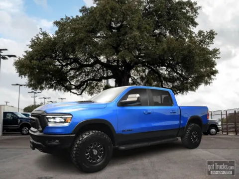 Blue 2022 Ram 1500 Rebel for sale in San Antonio, TX