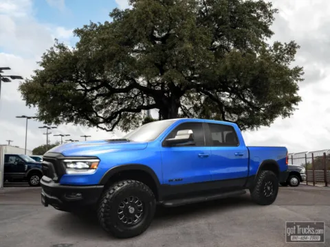 Blue 2022 Ram 1500 Rebel for sale in San Antonio, TX