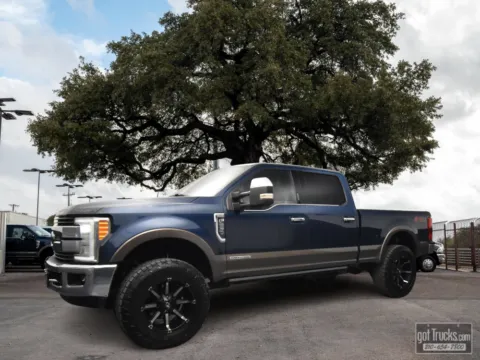 Blue 2017 Ford Super Duty F-250 SRW King Ranch for sale in San Antonio, TX