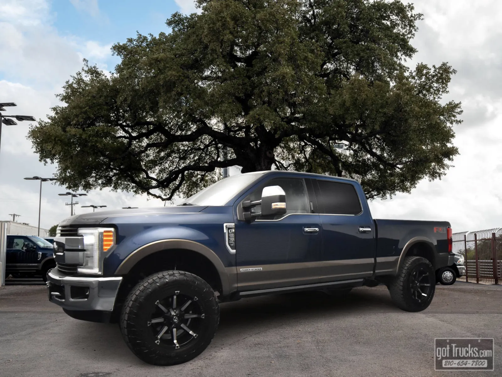 Blue 2017 Ford Super Duty F-250 SRW King Ranch for sale in San Antonio, TX