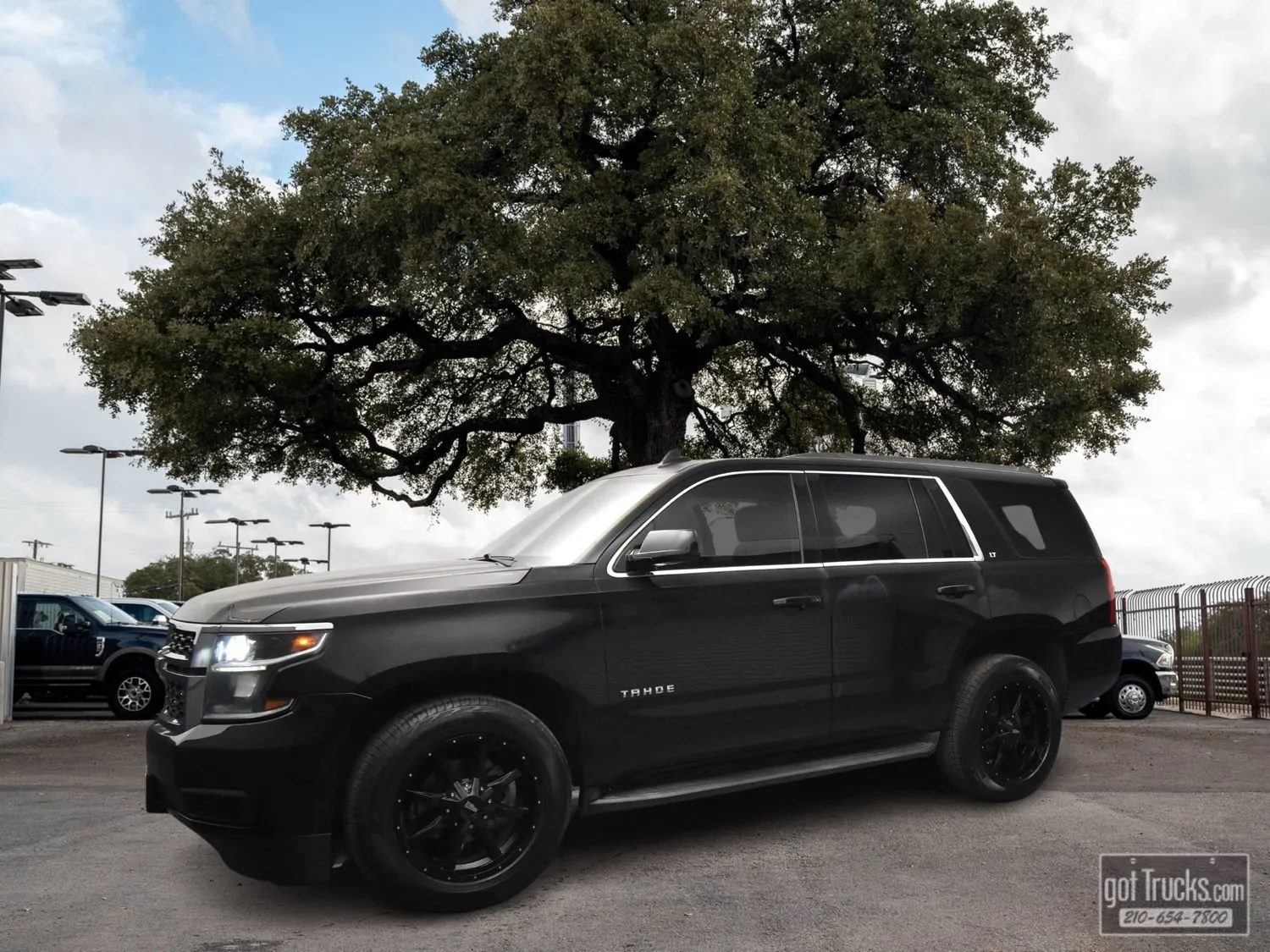 Black 2017 Chevrolet Tahoe LT for sale in San Antonio, TX