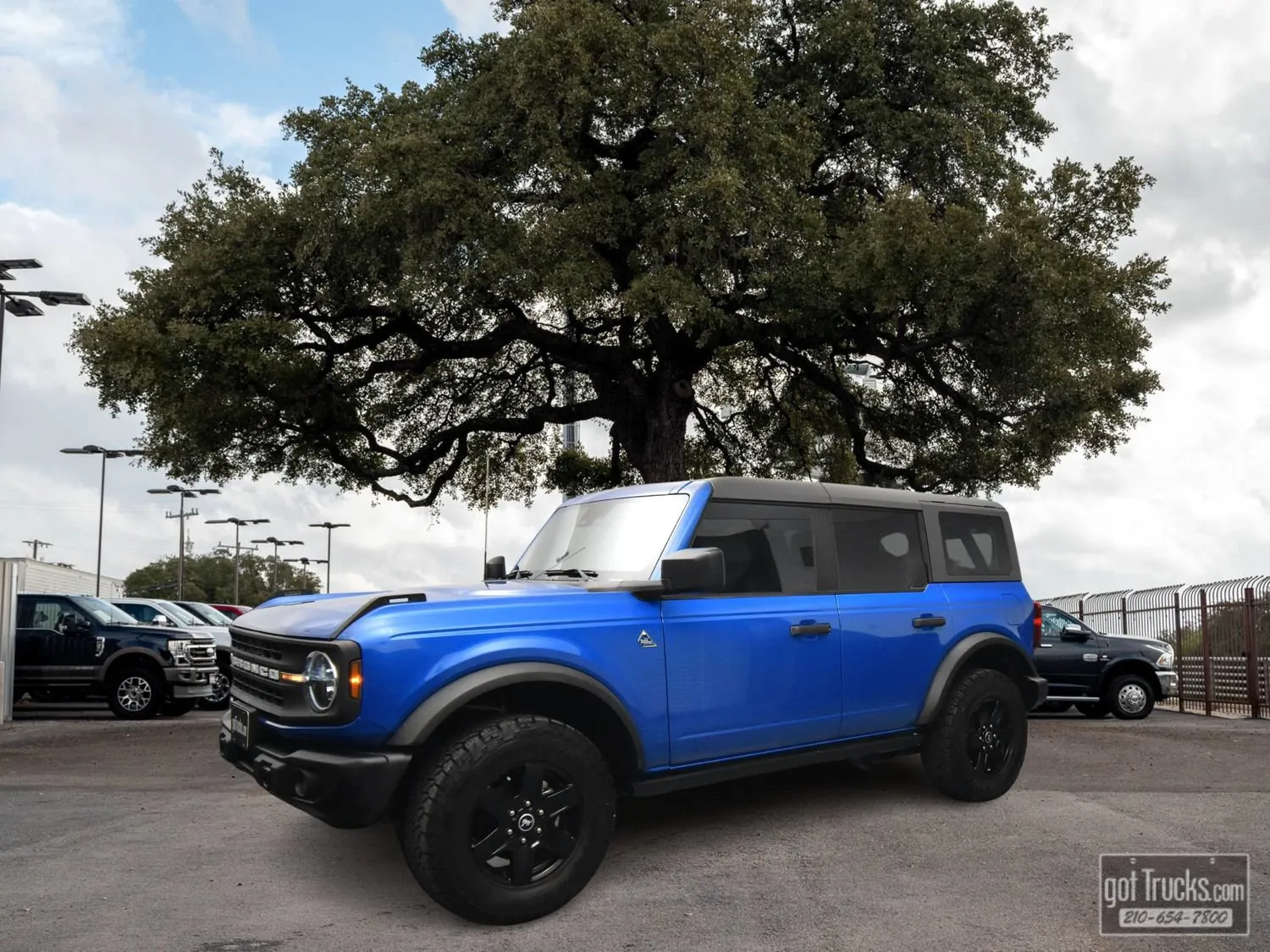 Blue 2023 Ford Bronco Black Diamond for sale in San Antonio, TX