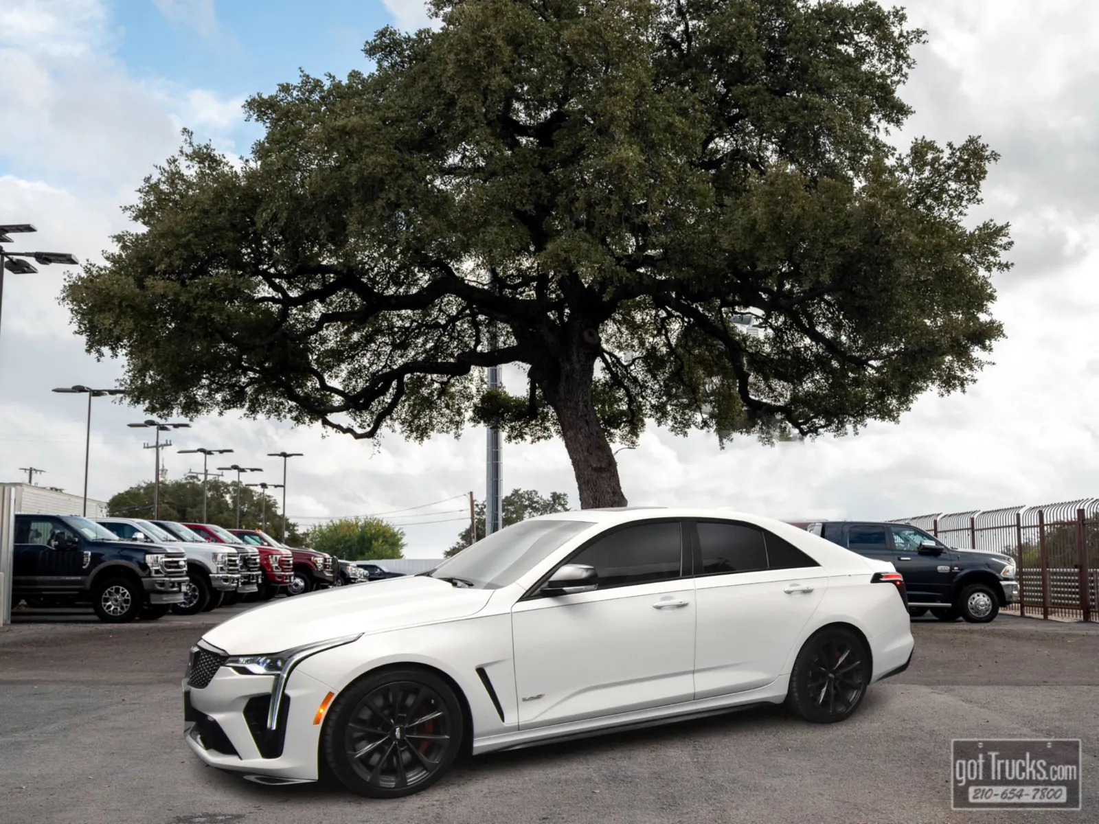 White 2023 Cadillac CT4-V Blackwing for sale in San Antonio, TX