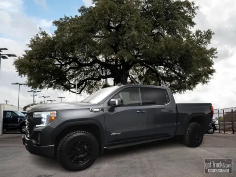 Blue 2021 GMC Sierra 1500 AT4 for sale in San Antonio, TX
