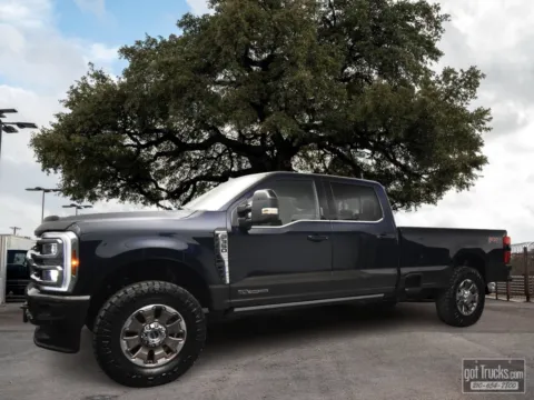 Blue 2024 Ford Super Duty F-350 SRW King Ranch for sale in San Antonio, TX