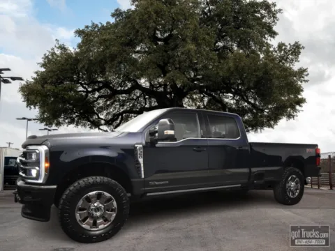 Blue 2024 Ford Super Duty F-350 SRW King Ranch for sale in San Antonio, TX