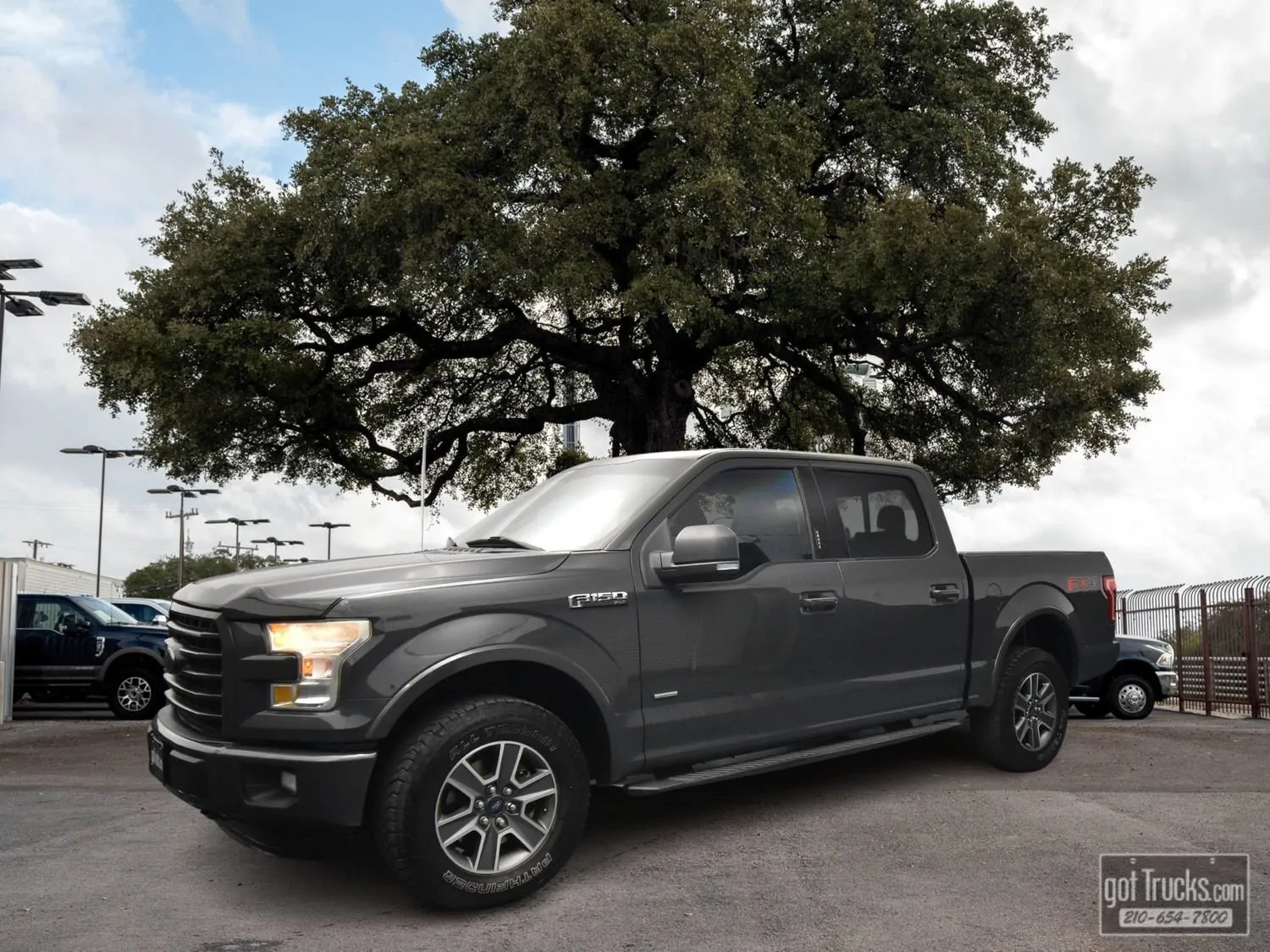 Gray 2016 Ford F-150 XLT for sale in San Antonio, TX