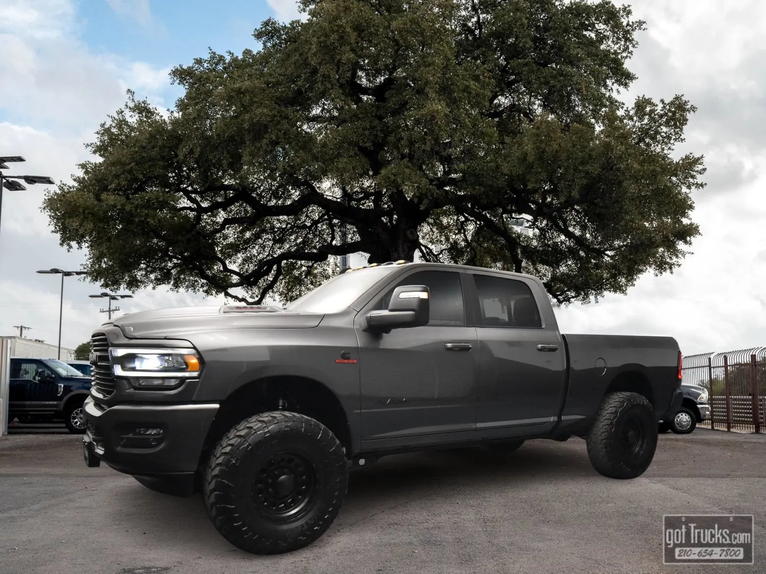 Gray 2023 Ram 2500 Laramie for sale in San Antonio, TX