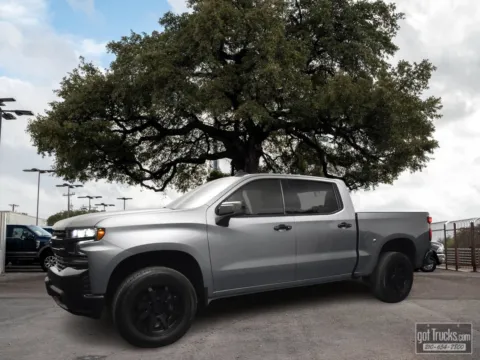 Gray 2021 Chevrolet Silverado 1500 LT Trail Boss for sale in San Antonio, TX