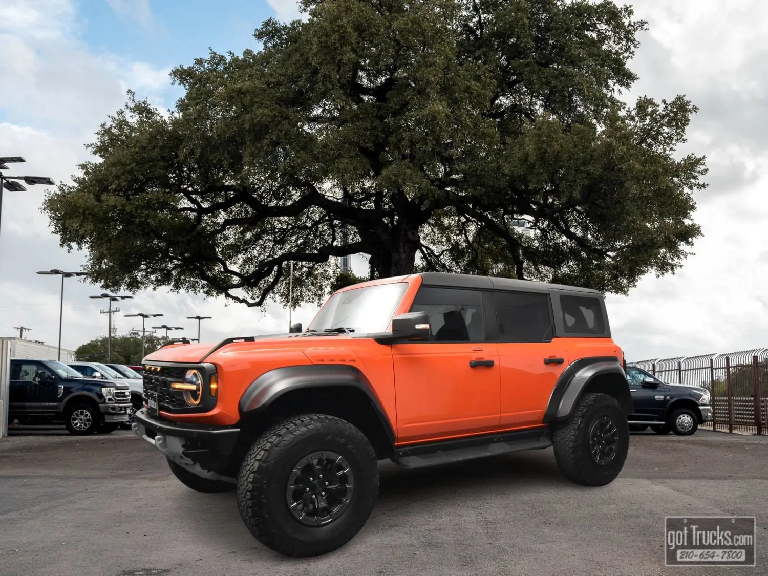 Orange 2022 Ford Bronco Raptor for sale in San Antonio, TX