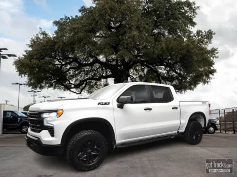 White 2024 Chevrolet Silverado 1500 LT Trail Boss for sale in San Antonio, TX