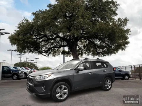 Gray 2019 Toyota RAV4 Hybrid Limited for sale in San Antonio, TX