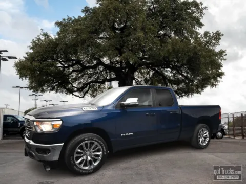 Blue 2021 Ram 1500 Big Horn for sale in San Antonio, TX