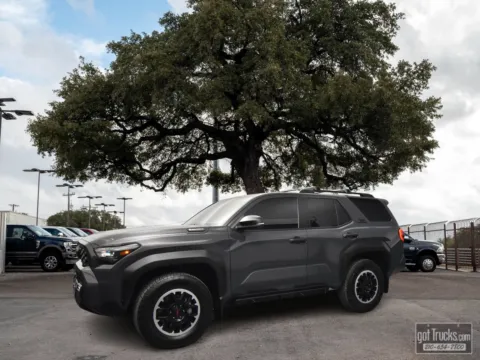 Gray 2025 Toyota 4Runner Hybrid TRD Off Road Premium for sale in San Antonio, TX
