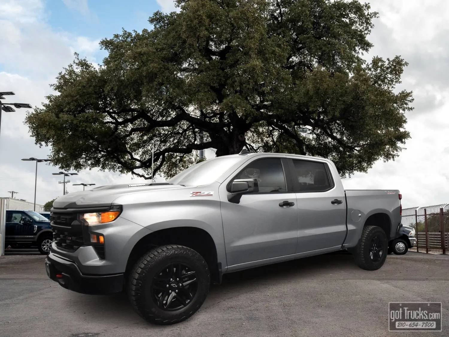 Gray 2026 Chevrolet Silverado 1500 Custom Trail Boss for sale in San Antonio, TX