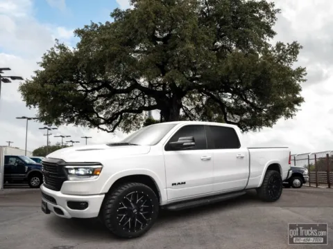 White 2021 Ram 1500 Laramie for sale in San Antonio, TX