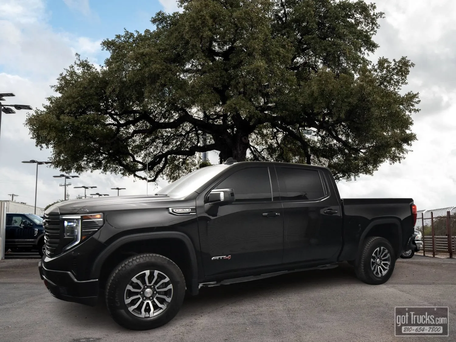 Black 2023 GMC Sierra 1500 AT4 for sale in San Antonio, TX