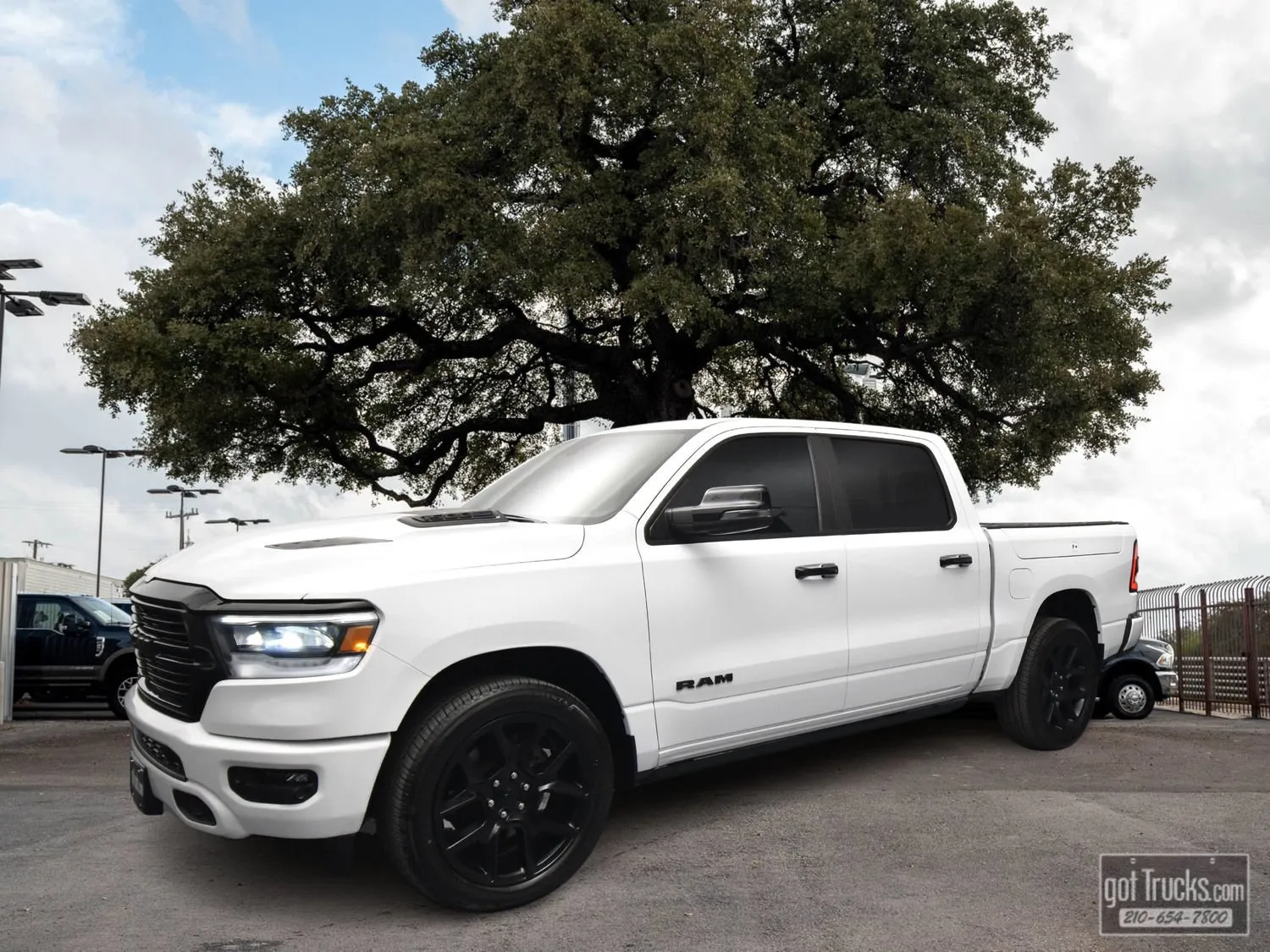 White 2023 Ram 1500 Laramie for sale in San Antonio, TX
