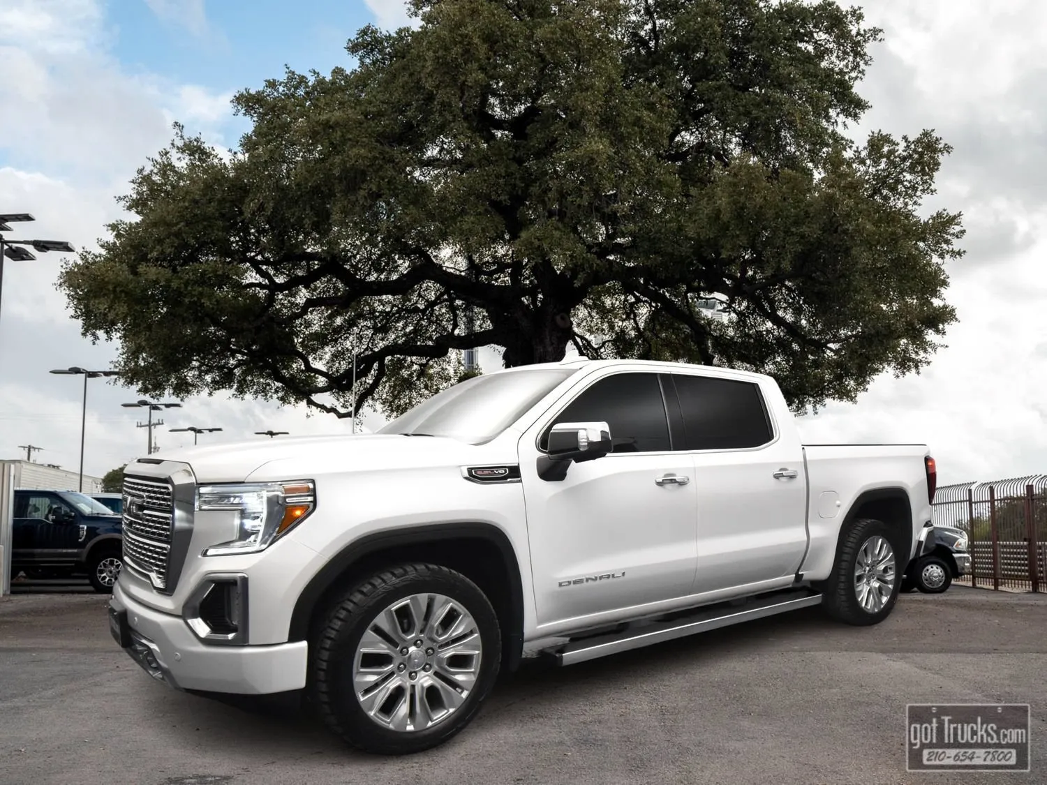 White 2022 GMC Sierra 1500 Limited Denali for sale in San Antonio, TX