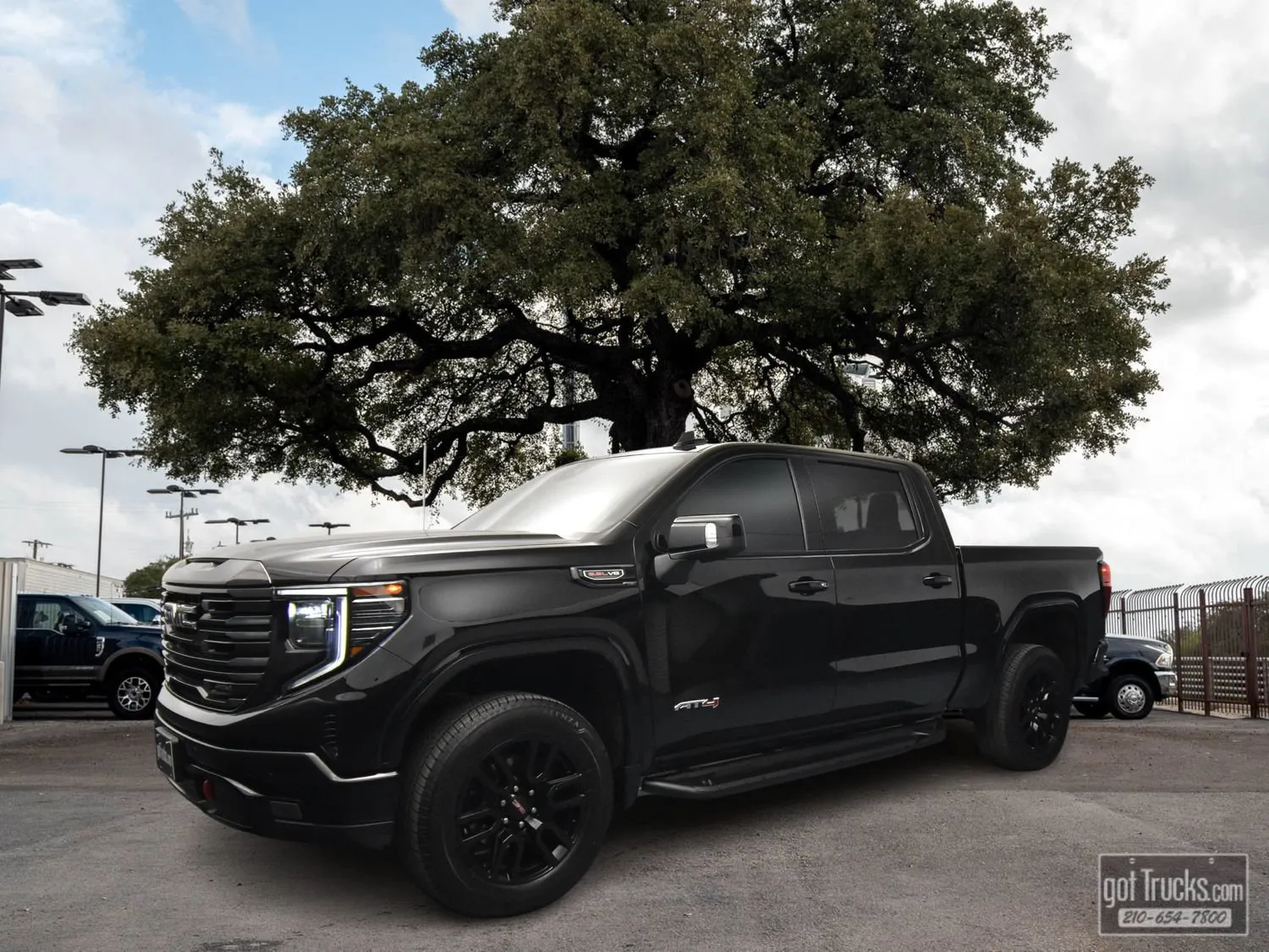 Black 2023 GMC Sierra 1500 AT4 for sale in San Antonio, TX