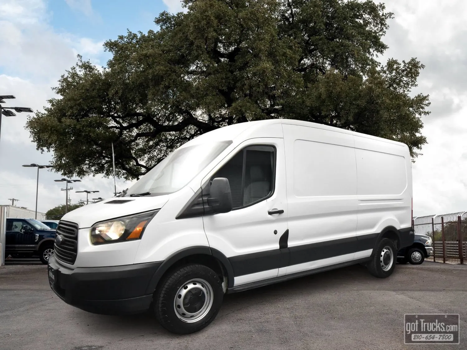 White 2016 Ford Transit Cargo Van for sale in San Antonio, TX
