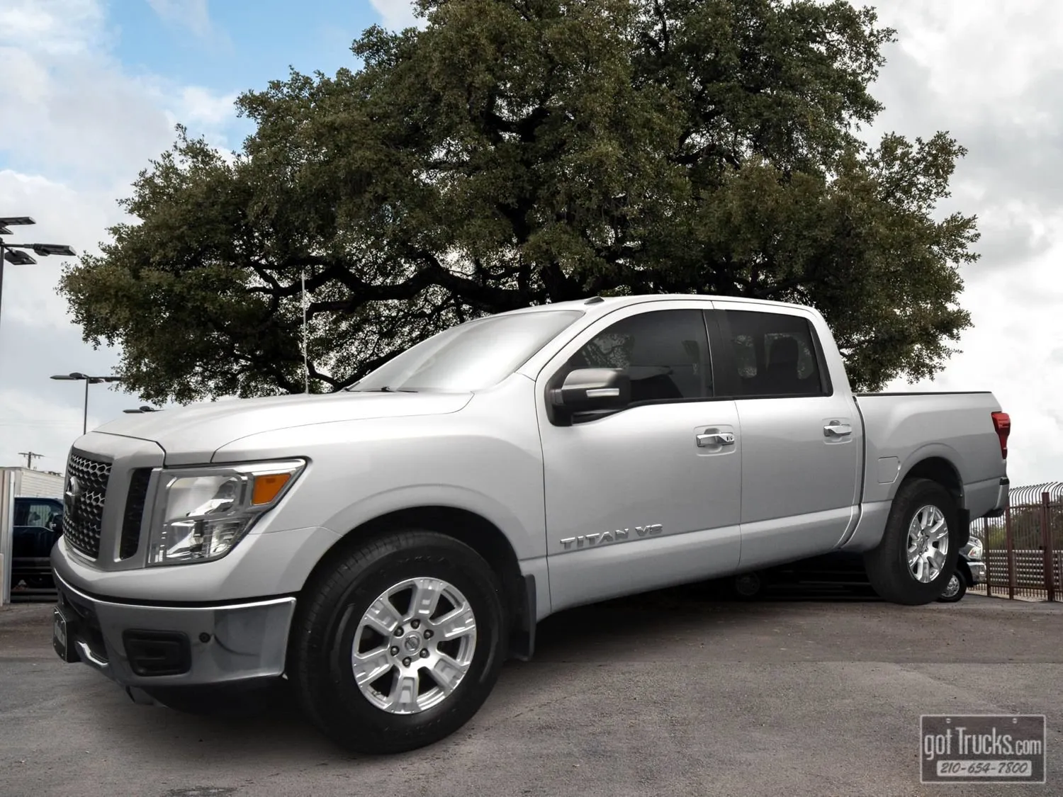 Silver 2019 Nissan Titan SV for sale in San Antonio, TX